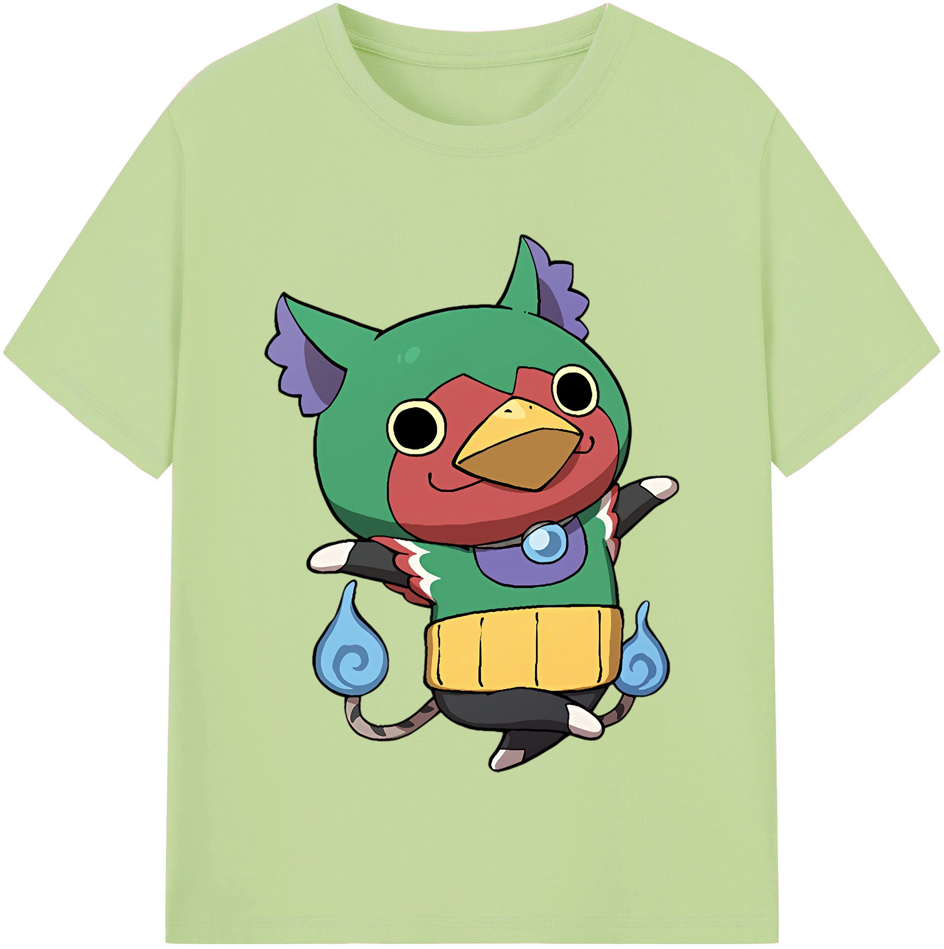 （画像用） 妖怪ウォッチ Yo-kai Watch 綿100％半袖Tシャツ（フロントプリント）